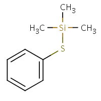 Phenylthiotrimethylsilane formula graphical representation