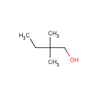 2,2-Dimethyl-1-butanol formula graphical representation