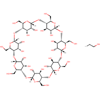 2-Hydroxypropyl-beta-cyclodextrin formula graphical representation