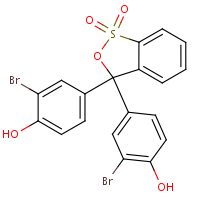 Bromophenol Red formula graphical representation