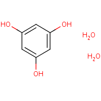 Phloroglucinol dihydrate formula graphical representation
