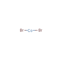 Cobaltous bromide formula graphical representation