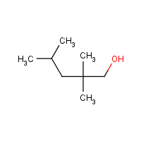 2,2,4-Trimethyl-1-pentanol formula graphical representation
