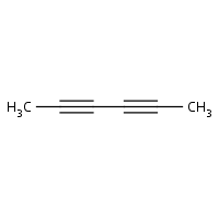 2,4-Hexadiyne formula graphical representation