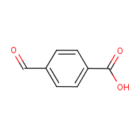 4-Formylbenzoic acid formula graphical representation
