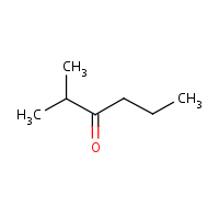 2-Methyl-3-hexanone formula graphical representation