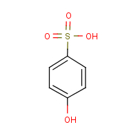 p-Phenolsulfonic acid formula graphical representation
