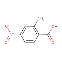 4-Nitroanthranilic acid formula graphical representation