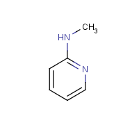 2-Methylaminopyridine formula graphical representation