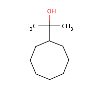 2-Cyclooctyl-2-propanol formula graphical representation