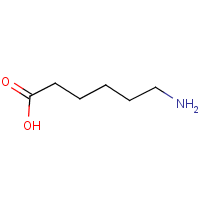 6-Aminocaproic acid formula graphical representation