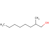 2-Methyloctan-1-ol formula graphical representation