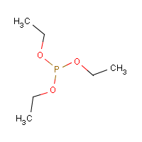 Triethyl phosphite formula graphical representation