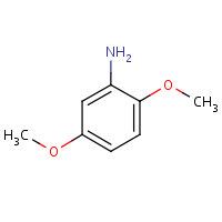 2,5-Dimethoxyaniline formula graphical representation