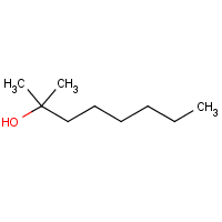 2-Methyl-2-octanol formula graphical representation