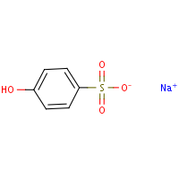 Sodium 4-hydroxybenzenesulfonate dihydrate formula graphical representation
