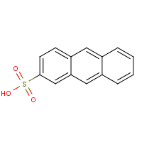 2-Anthracenesulfonic acid formula graphical representation