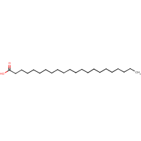 Behenic acid formula graphical representation