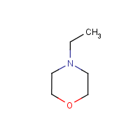 N-Ethylmorpholine formula graphical representation