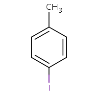 p-Iodotoluene formula graphical representation