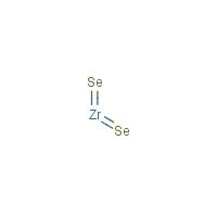 Zirconium selenide formula graphical representation