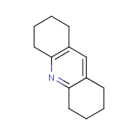 1,2,3,4,5,6,7,8-Octahydroacridine formula graphical representation