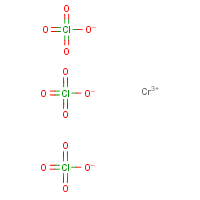 Chromium(III) perchlorate formula graphical representation