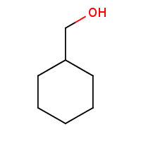Cyclohexylcarbinol formula graphical representation
