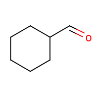Cyclohexanecarboxaldehyde formula graphical representation