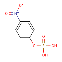 Nitrophenylphosphate formula graphical representation