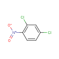 2,4-Dichloronitrobenzene formula graphical representation