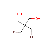 2,2-Bis(bromomethyl)-1,3-propanediol formula graphical representation