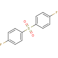 4,4'-Difluorodiphenyl sulfone formula graphical representation
