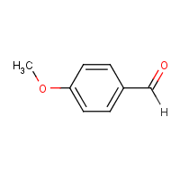 p-Anisaldehyde formula graphical representation
