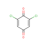 2,6-Dichlorobenzoquinone formula graphical representation