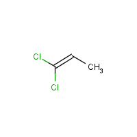 1,1-Dichloropropene formula graphical representation