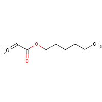 2-Propenoic acid, hexyl ester formula graphical representation