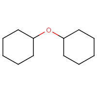 1,1'-Oxybis(cyclohexane) formula graphical representation