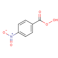 4-Nitroperbenzoic acid formula graphical representation