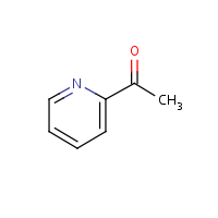 2-Acetylpyridine formula graphical representation