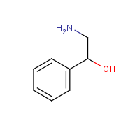 Phenylethanolamine formula graphical representation