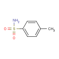 p-Toluenesulfonamide formula graphical representation
