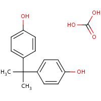 Poly(bisphenol A carbonate) formula graphical representation