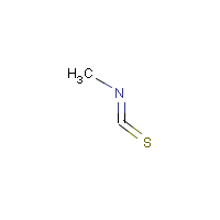 Methyl isothiocyanate formula graphical representation