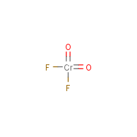 Chromyl fluoride formula graphical representation