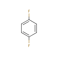 1,4-Difluorobenzene formula graphical representation