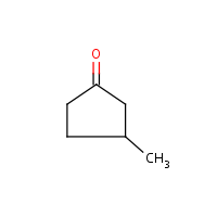 3-Methylcyclopentanone formula graphical representation