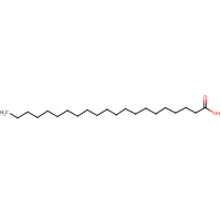 Henicosanoic acid formula graphical representation