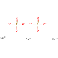 Calcium phosphate, tribasic formula graphical representation