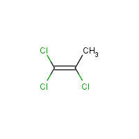 1-Propene, 1,1,2-trichloro- formula graphical representation